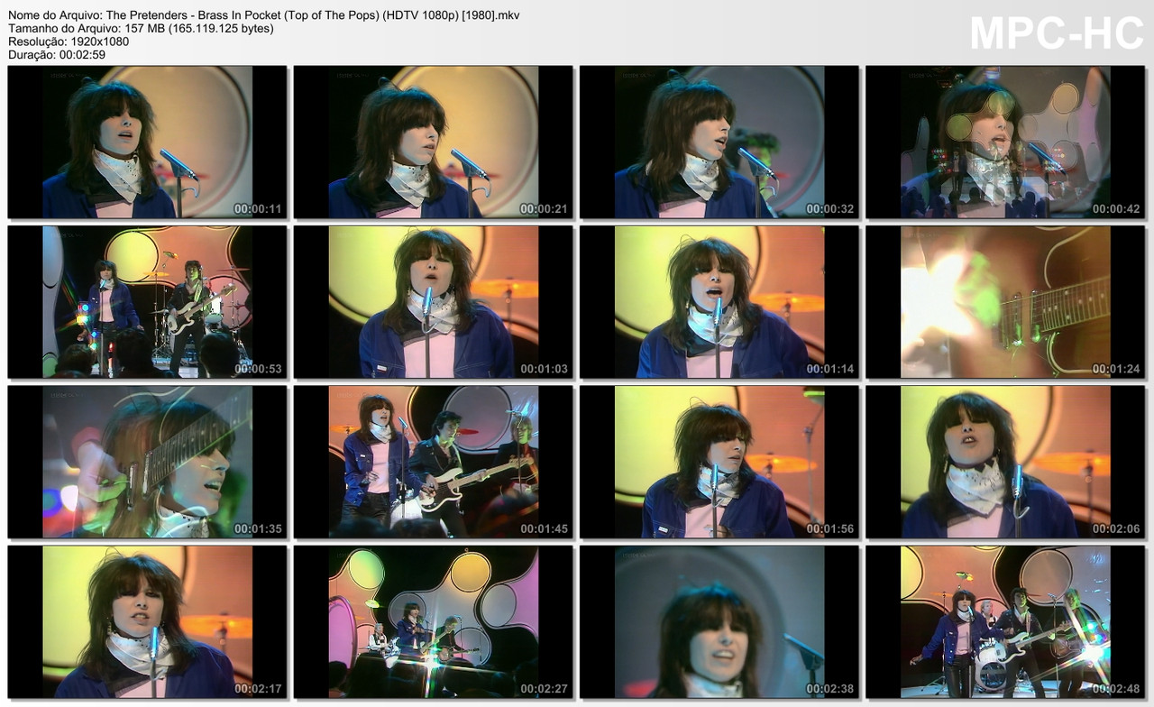 The Pretenders - Brass In Pocket (Top of The Pops) (HDTV 1080p) [03.01.1980]