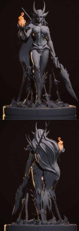 Sebitti Warrior – Hybris Studios – 3D Print Model