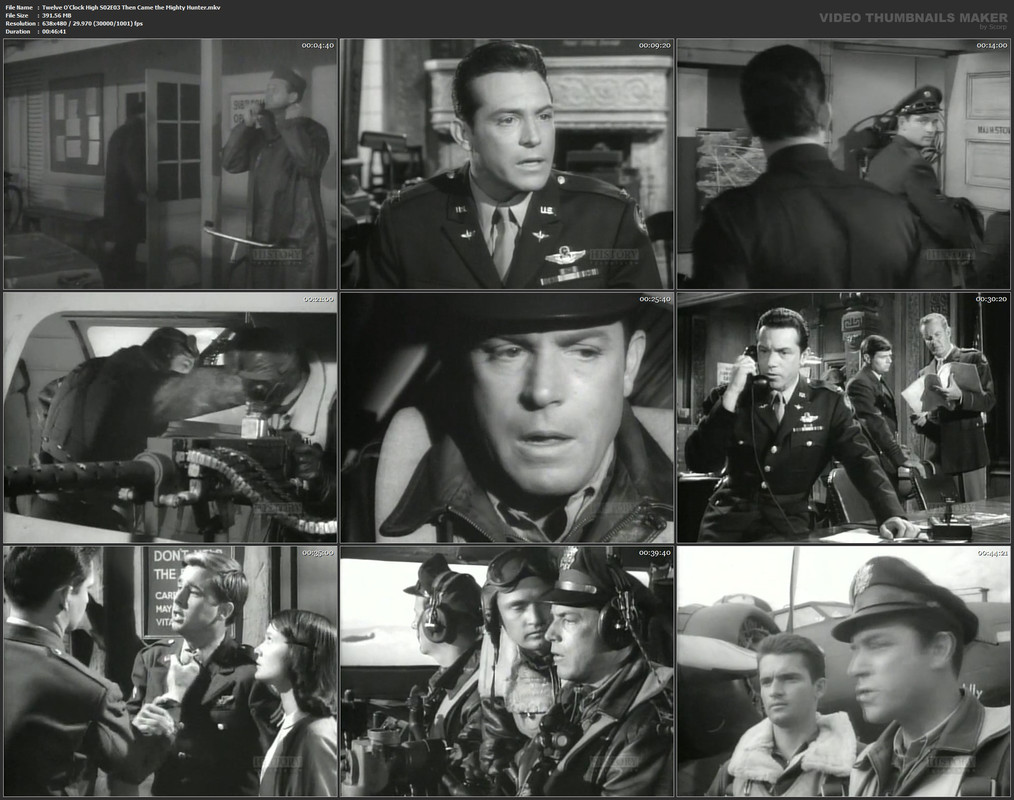 Twelve O'Clock High S02E03 Then Came the Mighty Hunter.mkv
