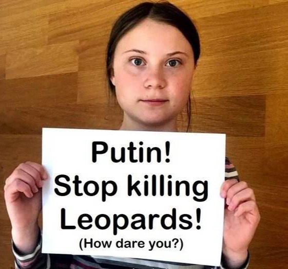 Putin and Leopards