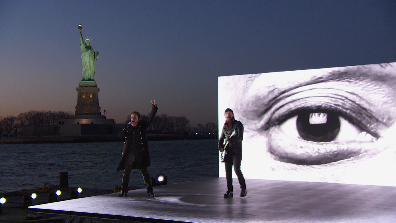 14.U2 - Get Out of Your Own Way(Grammy 2018,Jan 28)(FEED-1080i-M