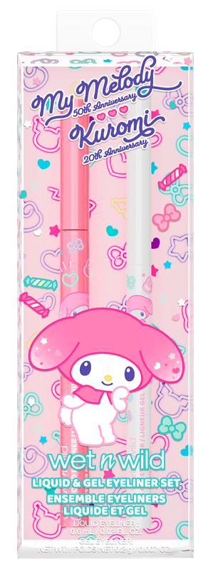 The My Melody eyeliner duo from the my melody 50th anniversary and kuromi 20th anniversary collection