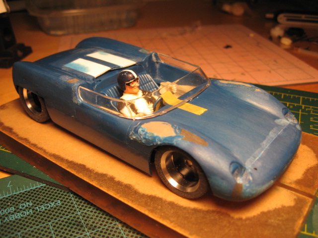 Converting 1/24 Monogram Scarab Mk.4 into a Lotus 23 | SlotForum