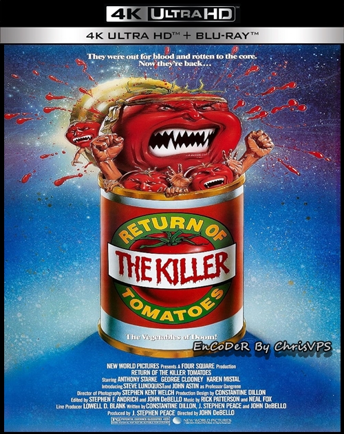 Powrót zabójczych pomidorów / Return of the Killer Tomatoes! (1988) MULTI.HDR.2160p.BluRay.PCM.AC3-ChrisVPS / LEKTOR i NAPISY