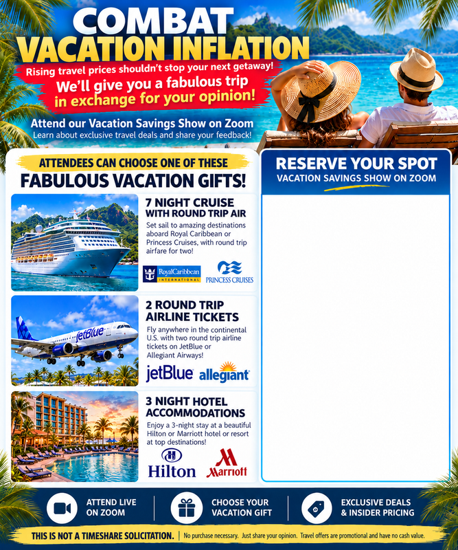 Vacation Savings Show
