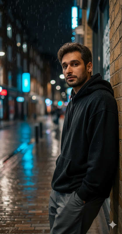 Neon City Portrait