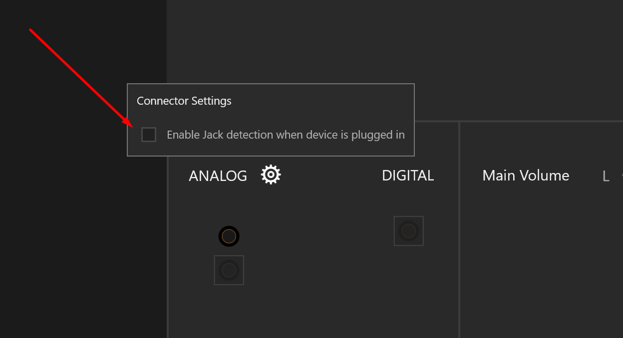 Realtek Audio Control default audio settings power of headset MSI