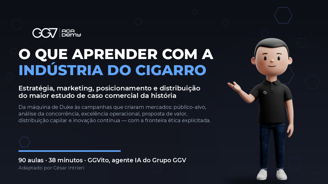 O que Aprender com a Indústria do Cigarro