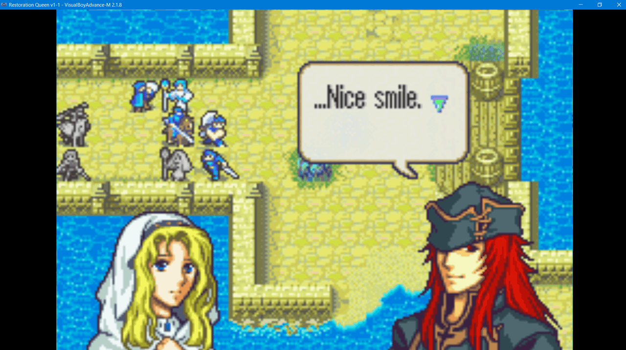 2024-03-02 21_14_38-Restoration Queen v1-1 - VisualBoyAdvance-M 2.1.8