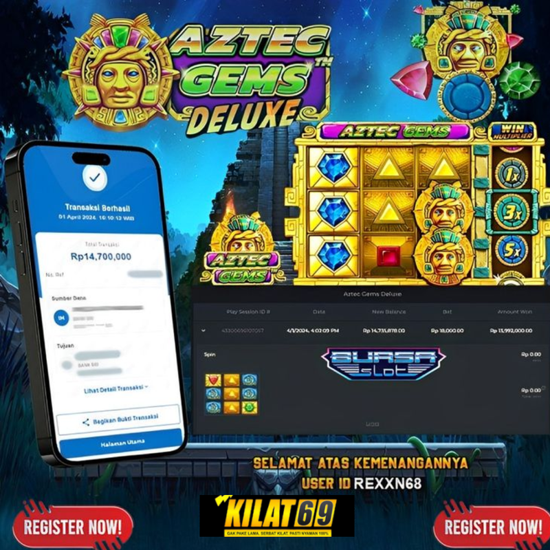 KILAT69 : Situs Slot Gacor Hari Ini untuk Menang Besar