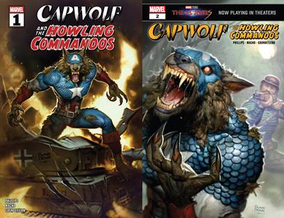 Capwolf and the Howling Commandos #1-4 (2023-2024) Complete