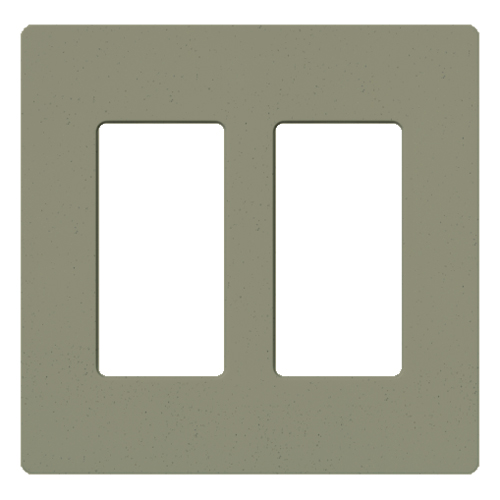 Lutron Claro Placa de Pared 2 Gang SC-2 17 Colores