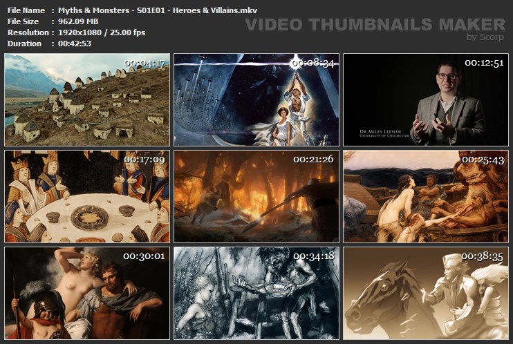 Myths & Monsters - S01E01 - Heroes & Villains.mkv