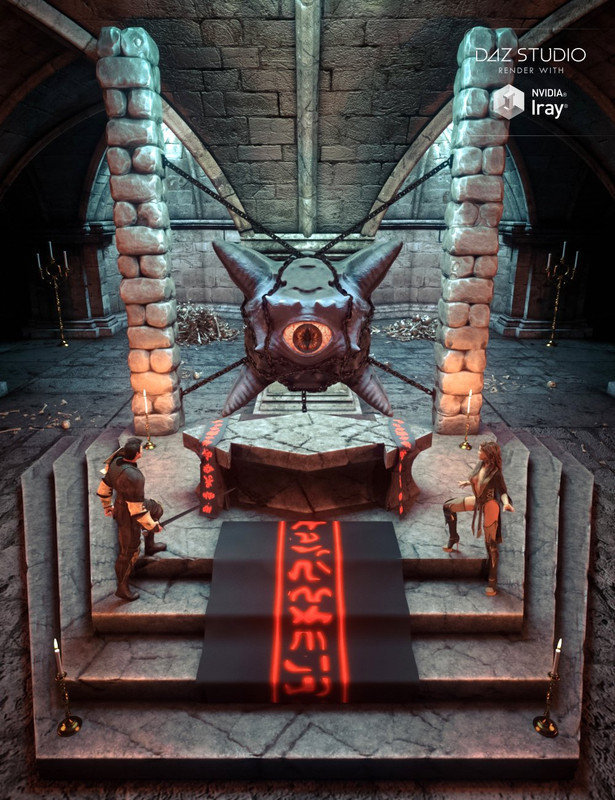 Eldritch Abomination and Altar Eldritch Abomination and Altar