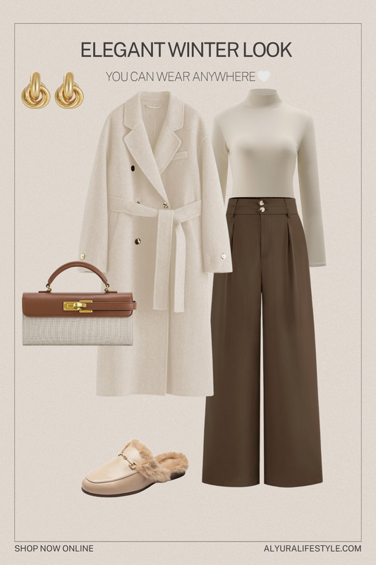 Elegant Winter Look You Can Wear Anywhere 🤍