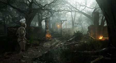 Unreal Engine Marketplace - Medieval Fantasy Ruins - Dark Forest Environment (4.22 - 4.27, 5.0 - 5.1)