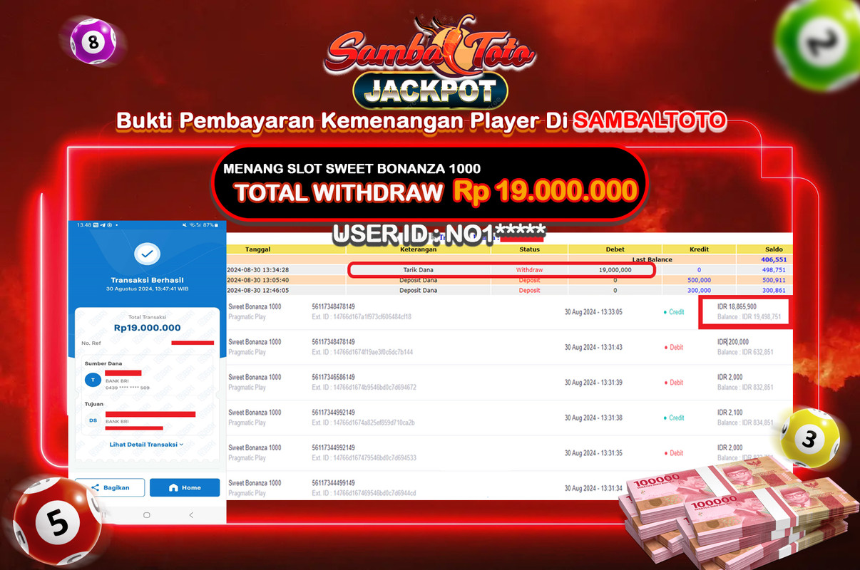 Bukti JP ( 30 Agustus 2024 ) Lunas Rp 19.000.000,-