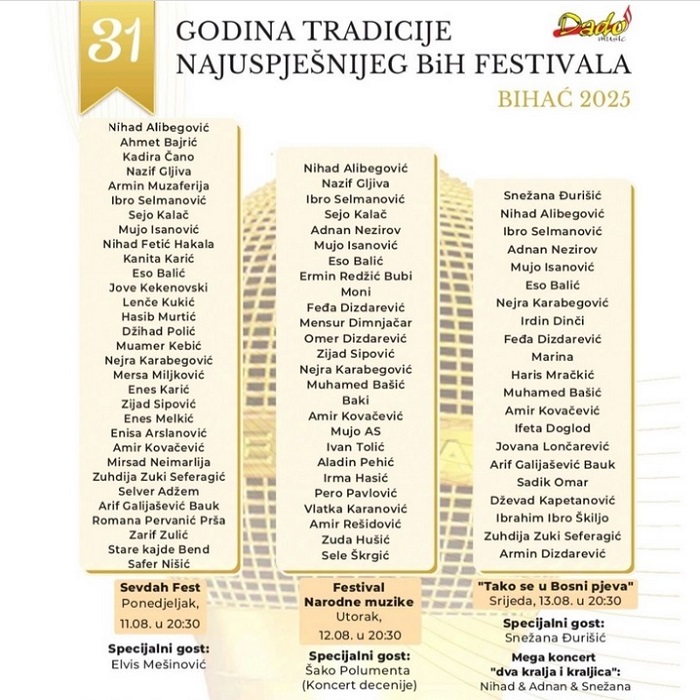 Festival Bihac 2025 zadnja