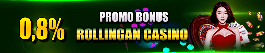 CERDAS4D Bonus Rollingan Casino 0,8%