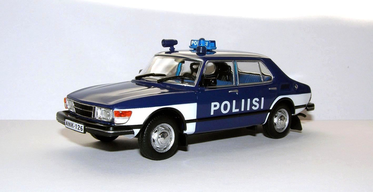 1981 SAAB 99 GL Poliisi Finland (Atlas #7 598 014) 1