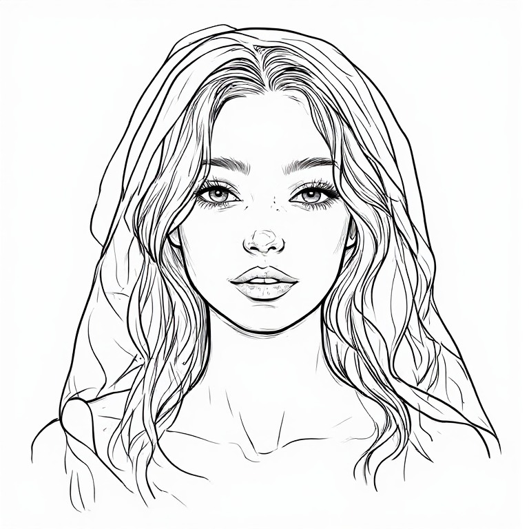 Madonna-l-Line-drawing-natural-(59)