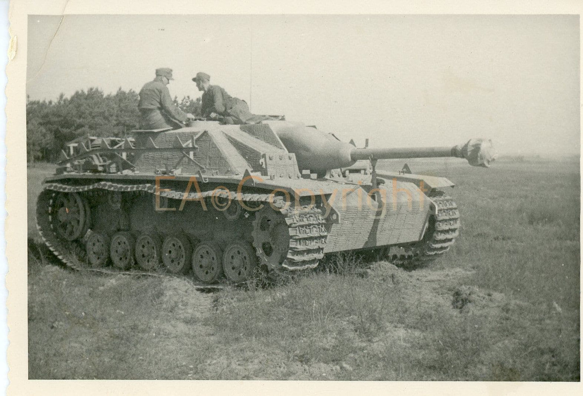 Panzer Langrohr StuG Sturmgeschütz Tank Foto