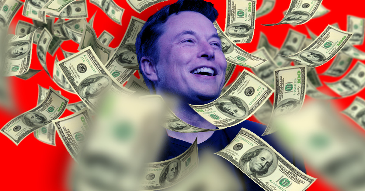 Fortuna de Elon Musk aumenta más de 30,000 millones de dólares en un sólo día