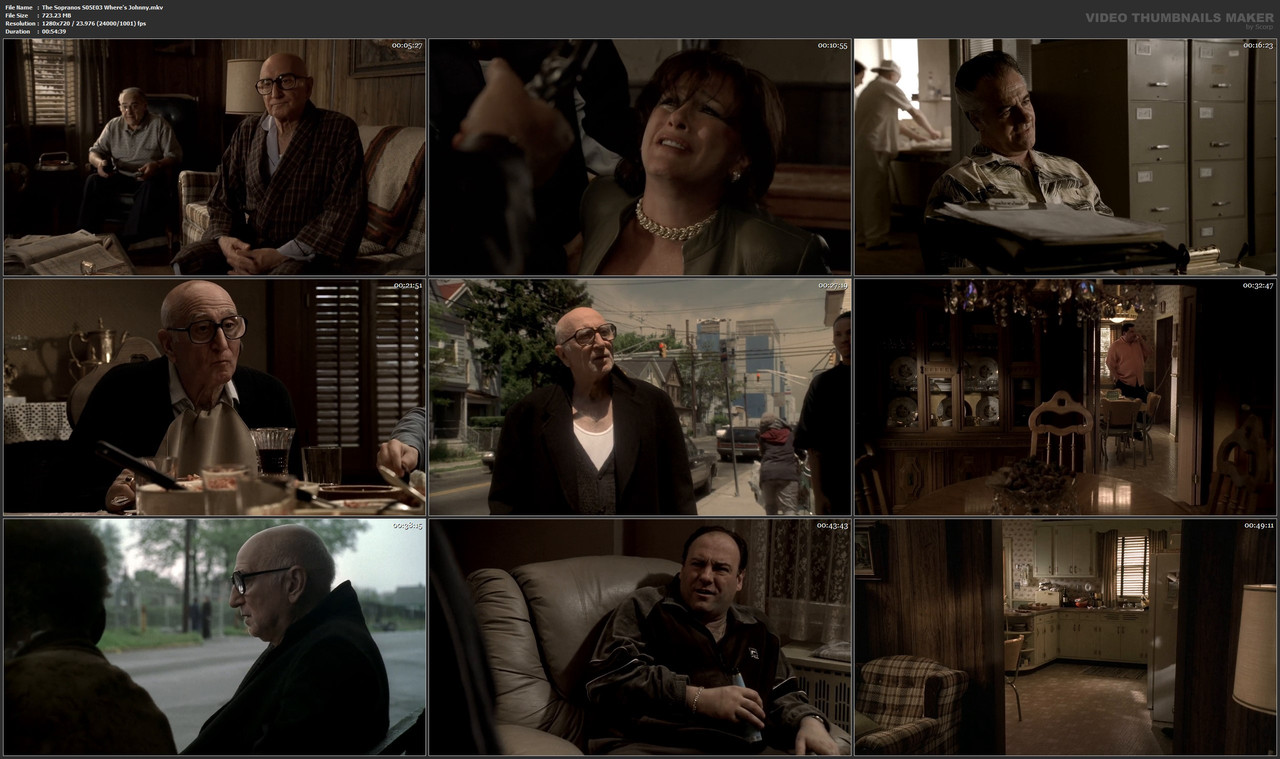 The Sopranos S05E03 Where's Johnny.mkv