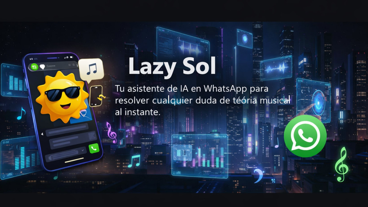 [Imagen de celular con sol neón]