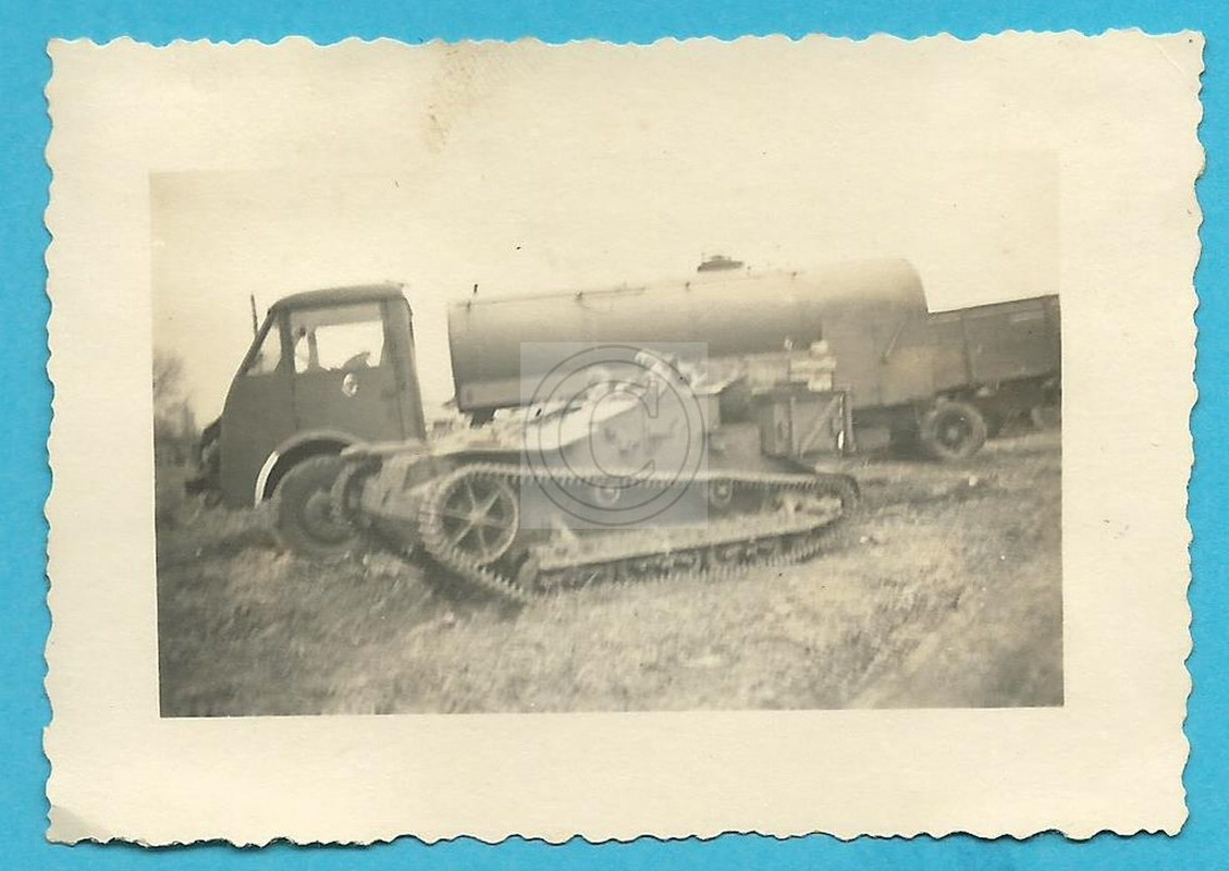 Französischer Beute Panzer, Tank LKW