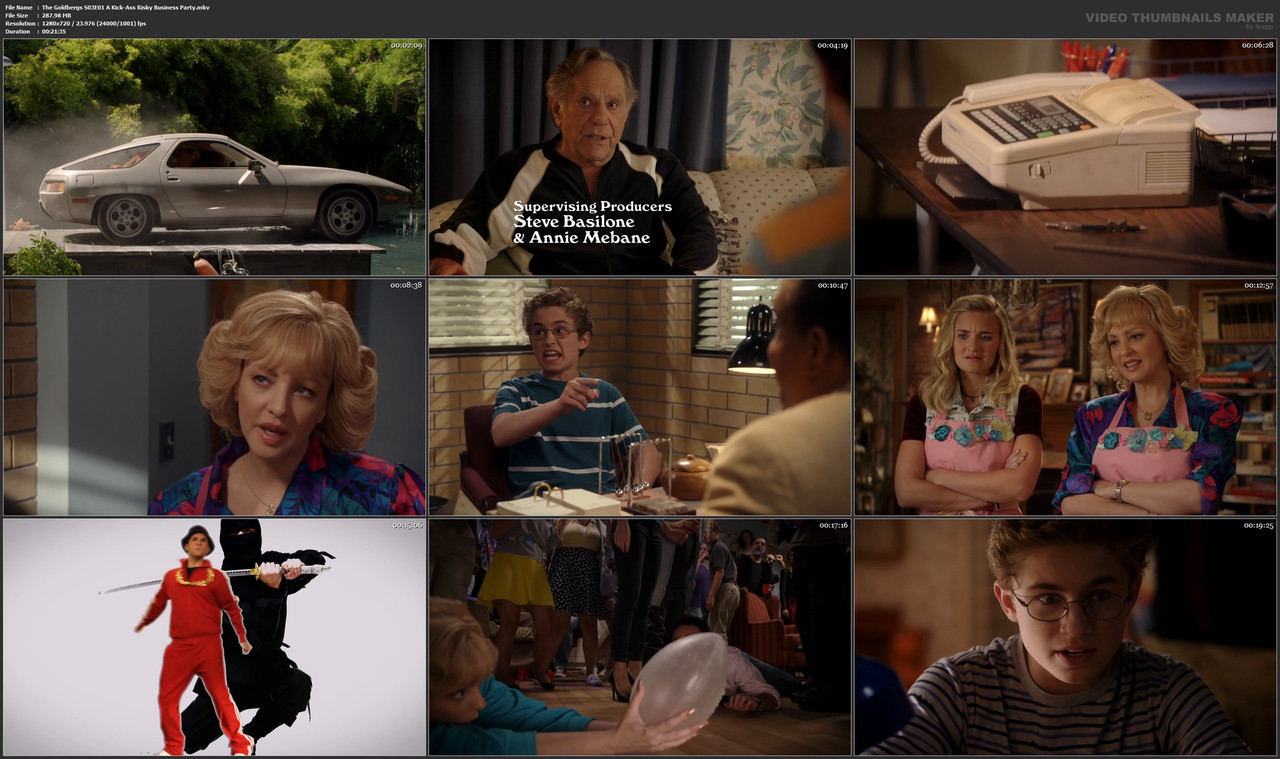 The Goldbergs S03E01 A Kick-Ass Risky Business Party.mkv