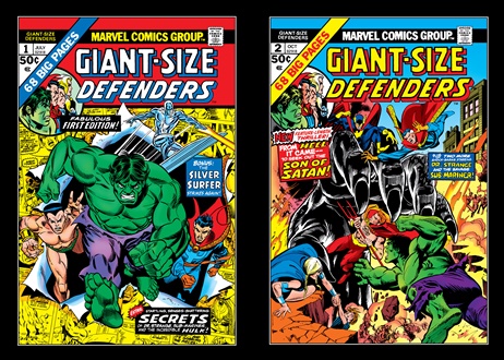 Giant-Size Defenders #1-5 (1974-1975) Complete
