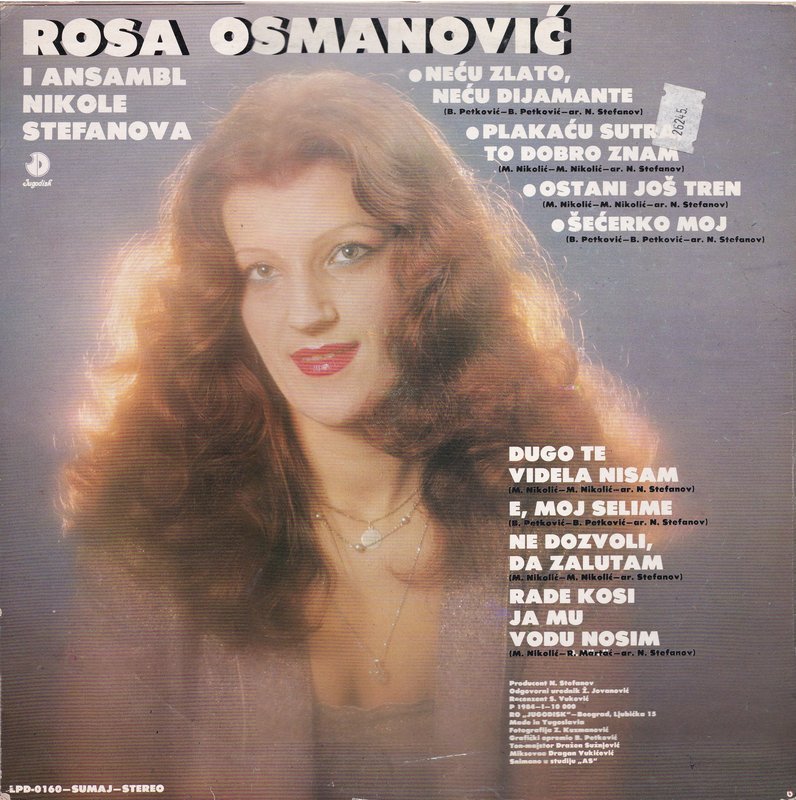 Rosa Osmanovic - Jugodisk LPD-0160 - 02.04.1984 Rosa-2