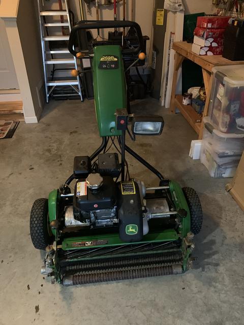 John deere 260b reel mower new arrivals