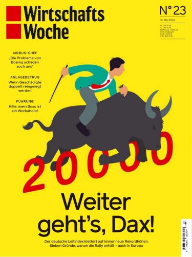 Cover: Wirtschaftswoche Magazin No 23 vom 31  Mai 2024