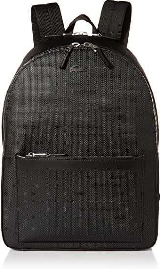 Amazon: Mochila piel chantaco color negro Lacoste! 
