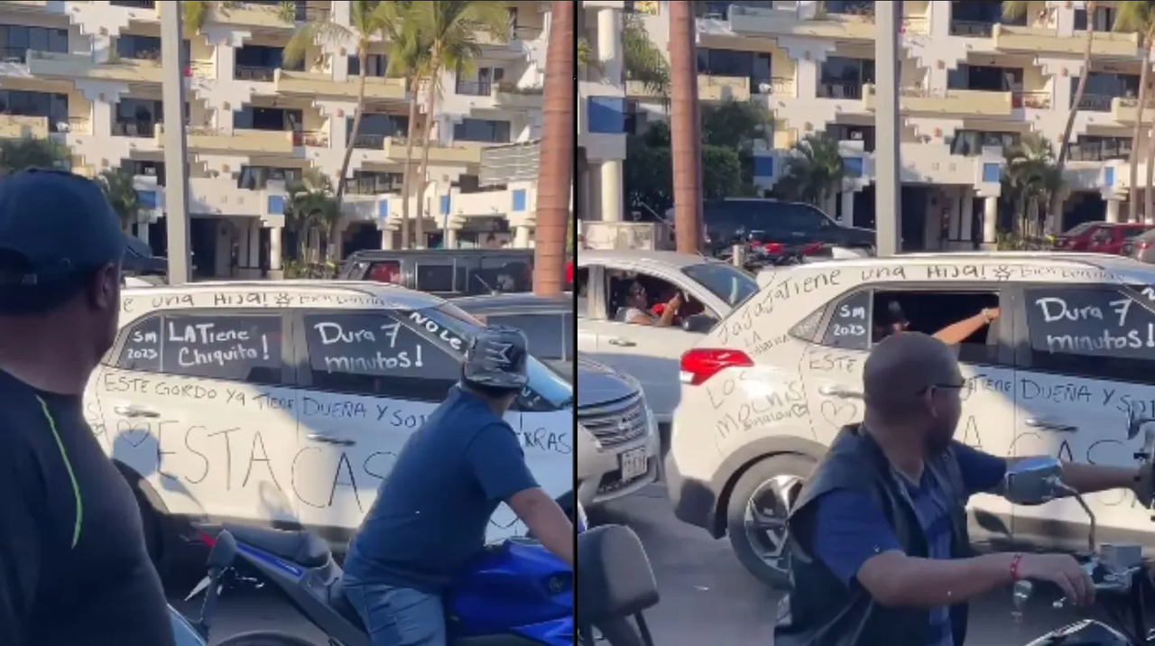 Raya la camioneta de su novio por infiel y su épico mensaje ya es viral