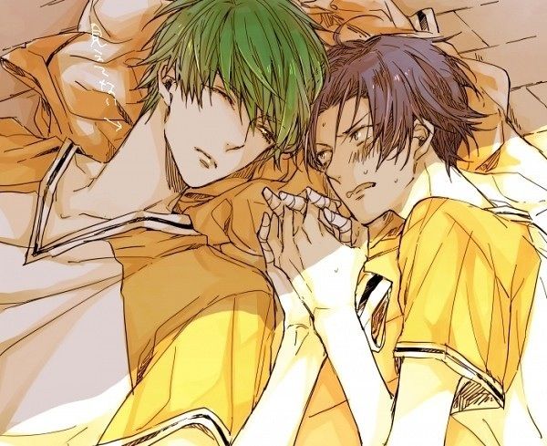 midorima x takao- KNB Art Print by jensuisdraws