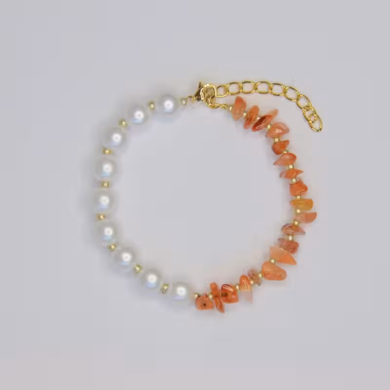 bracelet blanc et feu 