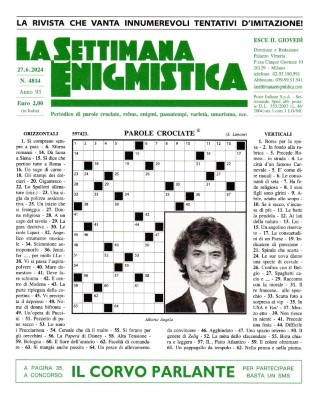 La Settimana Enigmistica N.4814 - 27 Giugno 2024