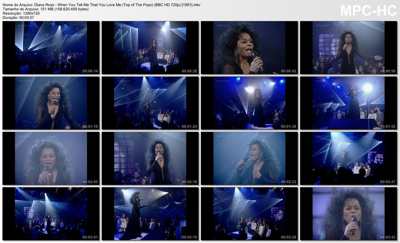 Diana Ross - When You Tell Me That You Love Me (Top of The Pops) (BBC HD 720p) [05.12.1991]