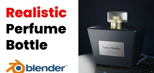 Blender 3D: Easy Realistic Perfume Product Visualization