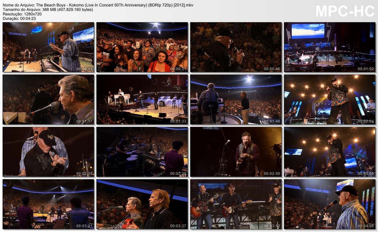 The Beach Boys - Kokomo (Live in Concert 50Th Anniversary) (BDRip 720p) [2012]