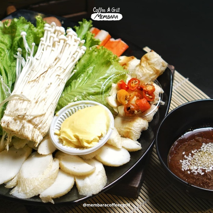 Sajian di Membara Coffee x Grill.