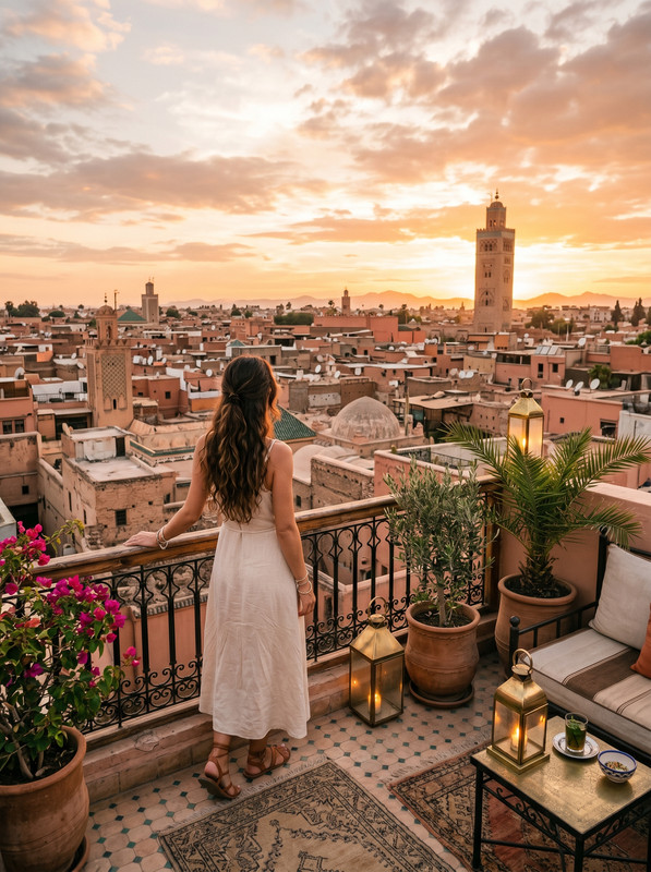 Pinterest pin image – 3 day Morocco itinerary from Marrakech