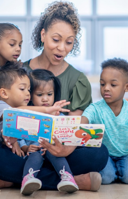 Story circle at 1st Step Learning Academy