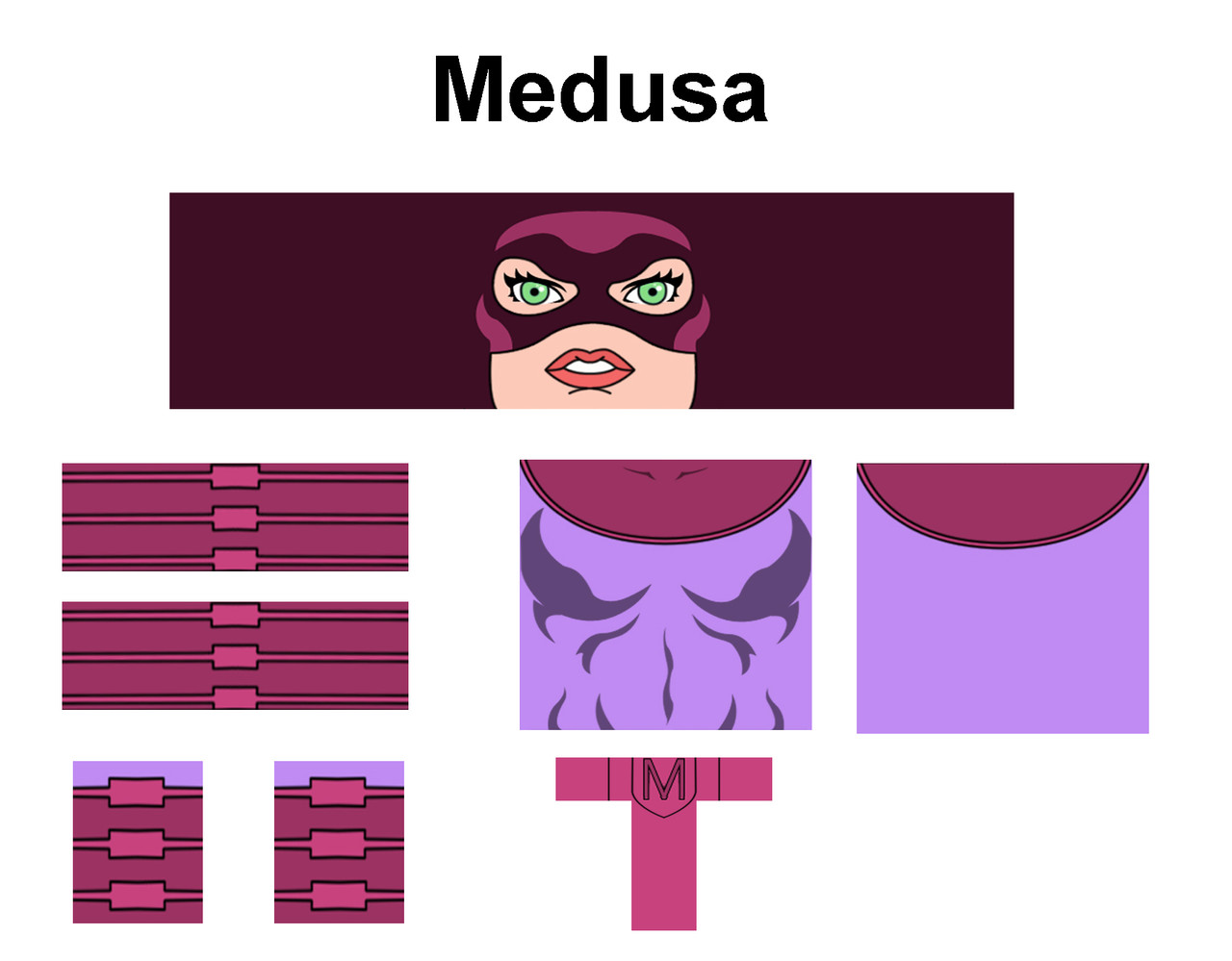 Medusa Decal Sheet