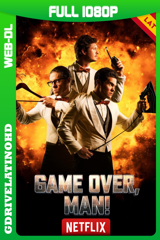 Game Over, Man! (2018) WEB-DL 1080p Latino-Inglés