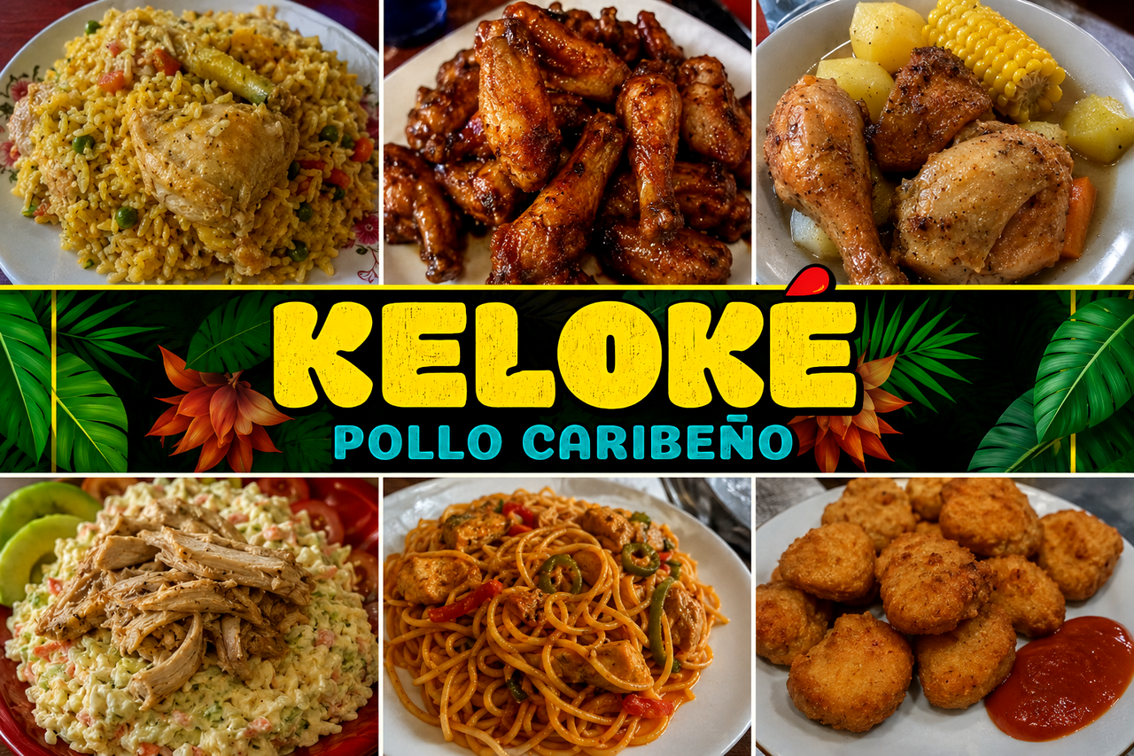 Pollo asado caribeño para llevar Valencia — Keloke C/ Amadeu de Saboya 15