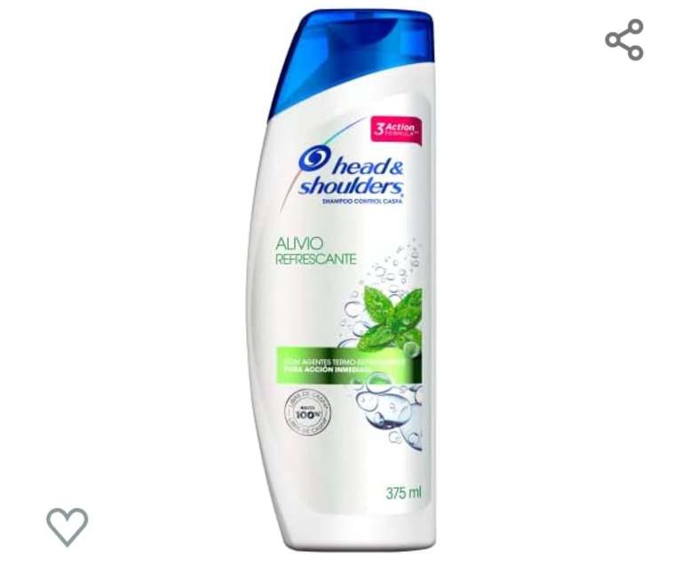 Amazon - Head & Shoulders – Shampoo para caspa Alivio Refrescante, Control Caspa, 375 ml planea y cancela 
